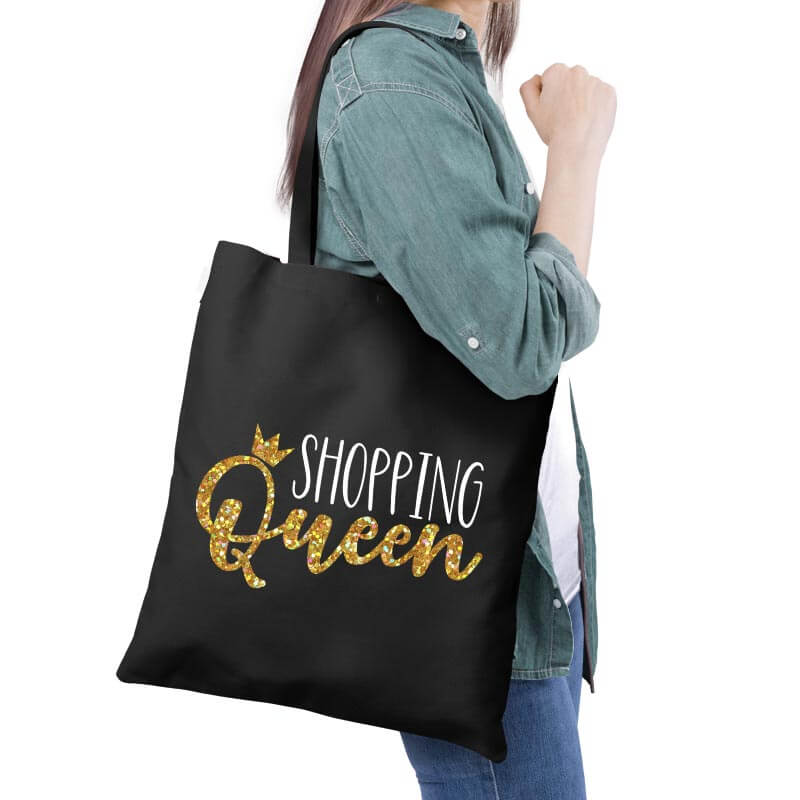 SIDONKU Canvas Tote Bag Silkscreen Pop Sentence Phrase Cool Lyrics Funny  Teen Reusable Shoulder Grocery Shopping Bags Handbag 