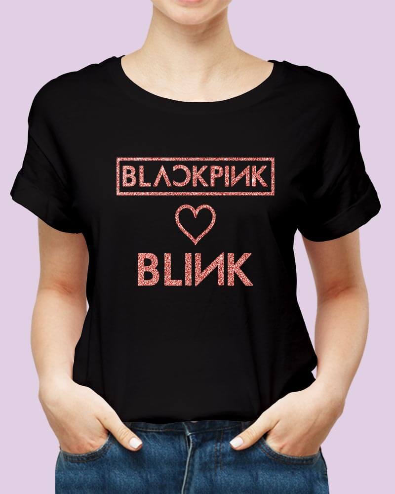 BLACKPINK BLINK KPop Music Quote Unisex Tshirt - The Squeaky Store