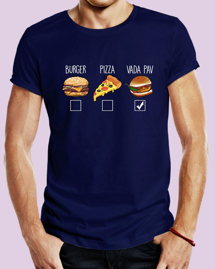 Vada Paav Lover! Unisex Tshirt - The Squeaky Store