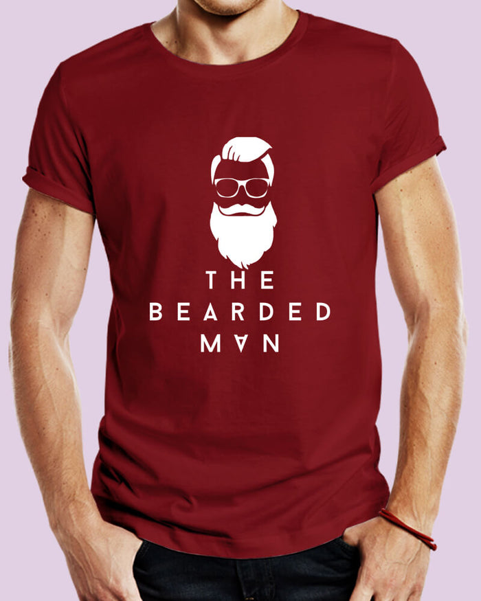 The Bearded Man Quote Unisex Tshirt - The Squeaky Store