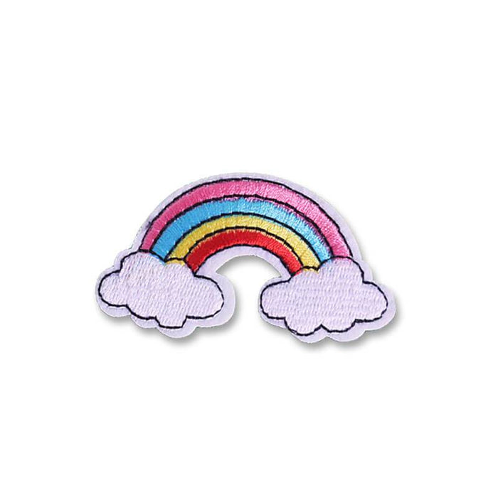 Colorful Rainbow Iron On Patch - The Squeaky Store