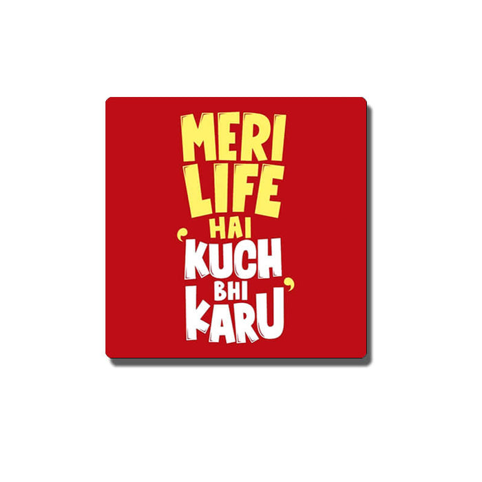 Meri Life Hai Desi Hindi Quote Pin Badge - The Squeaky Store