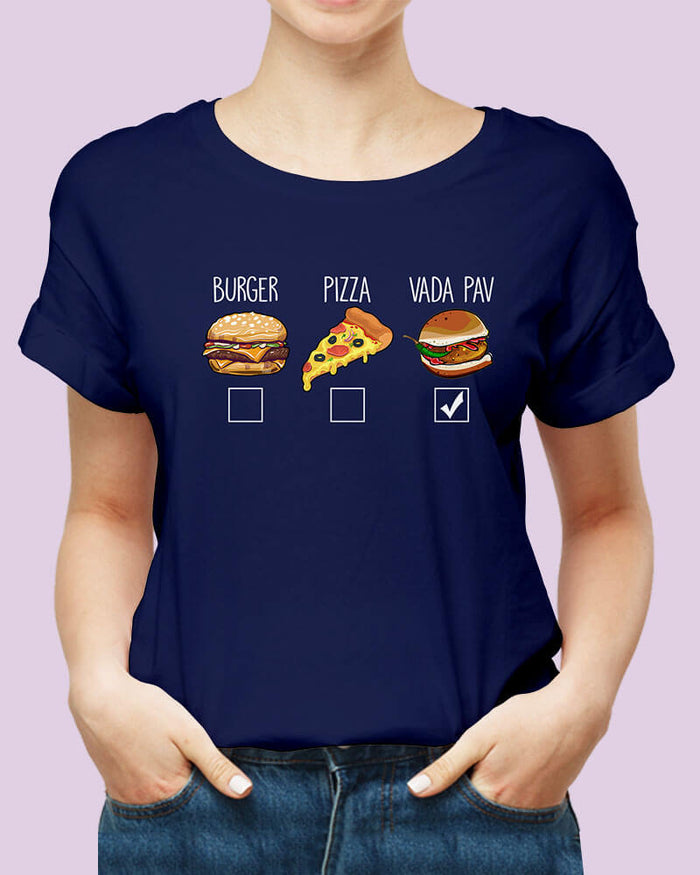 Vada Paav Lover! Unisex Tshirt - The Squeaky Store