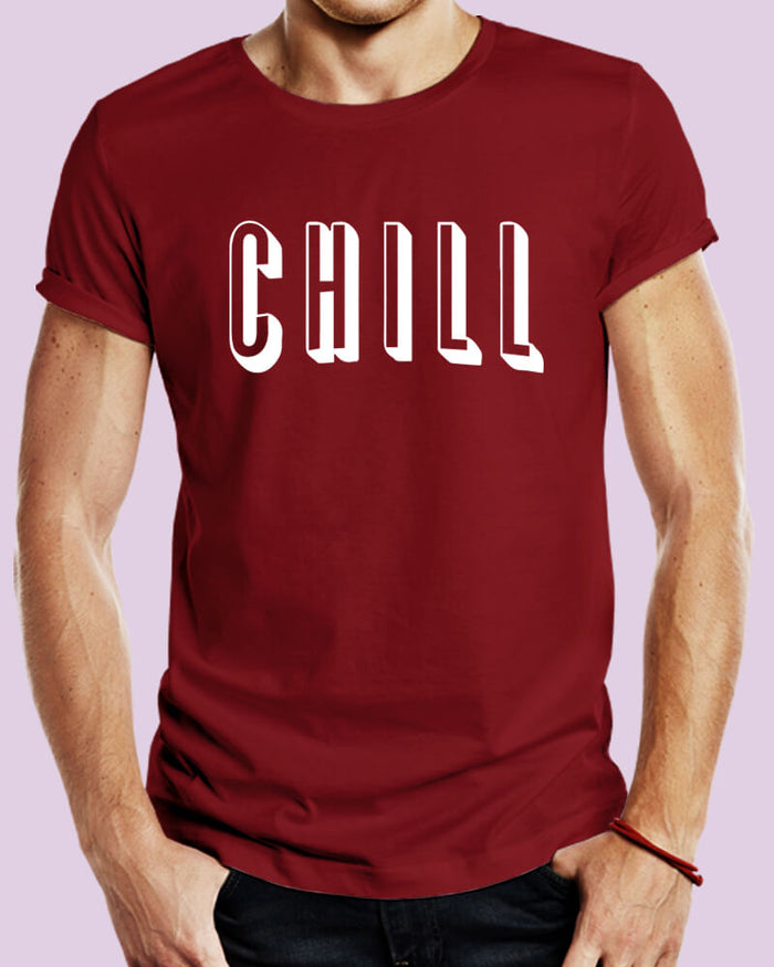Chill Quote Unisex Tshirt - The Squeaky Store