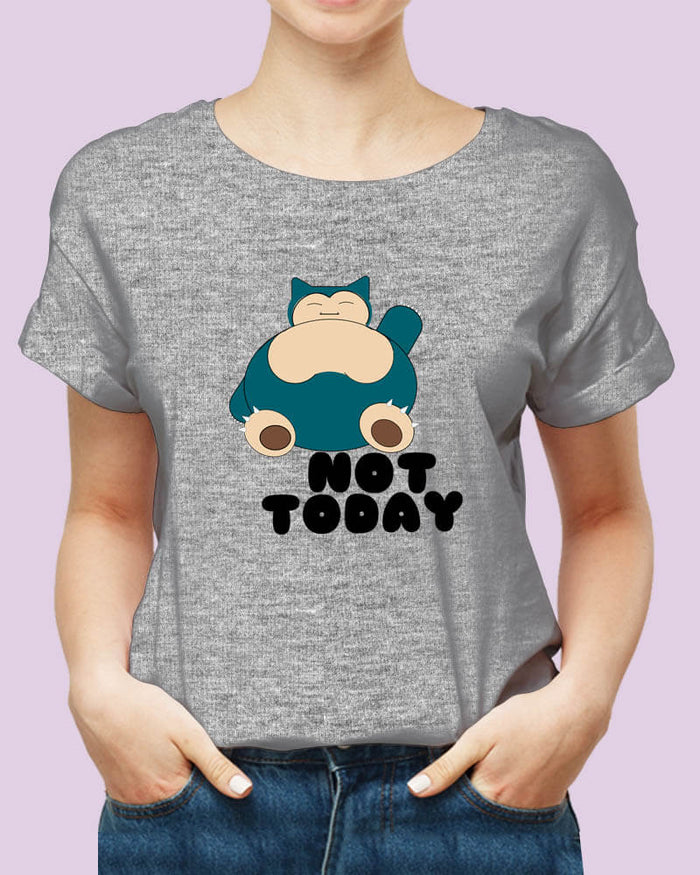 Not Today Funny Quote Unisex Tshirt - The Squeaky Store