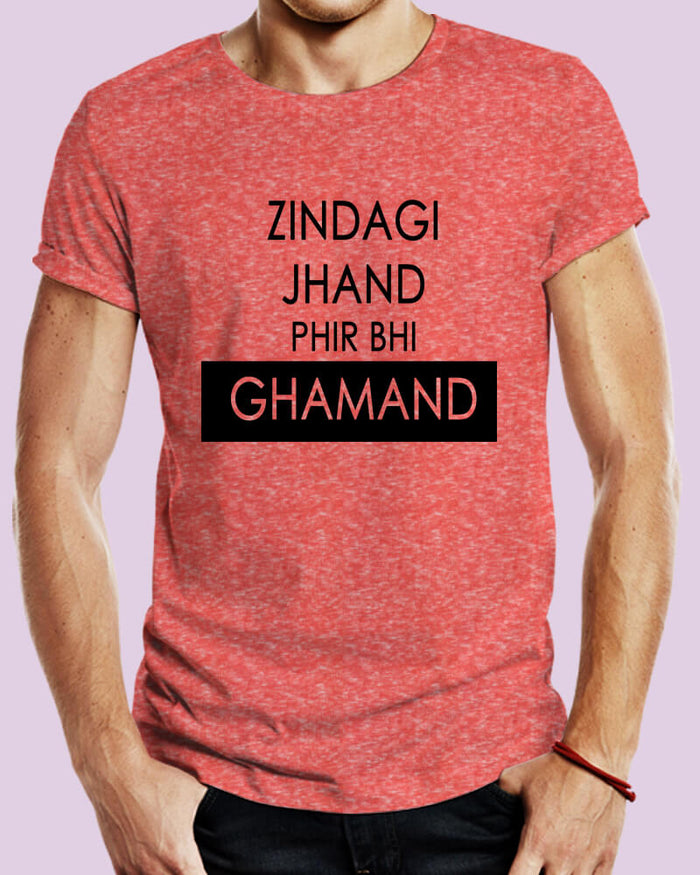Zindagi Jhand Funny Desi Quote Unisex Tshirt - The Squeaky Store