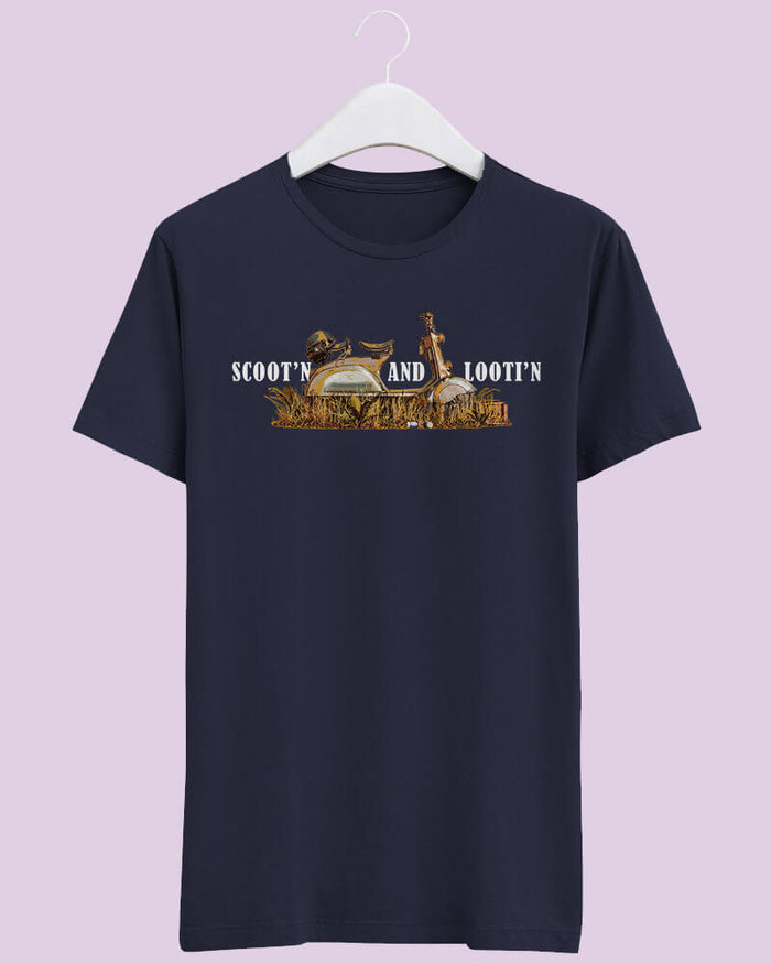 PUBG Scoot'n & Looti'n Unisex Tshirt - The Squeaky Store