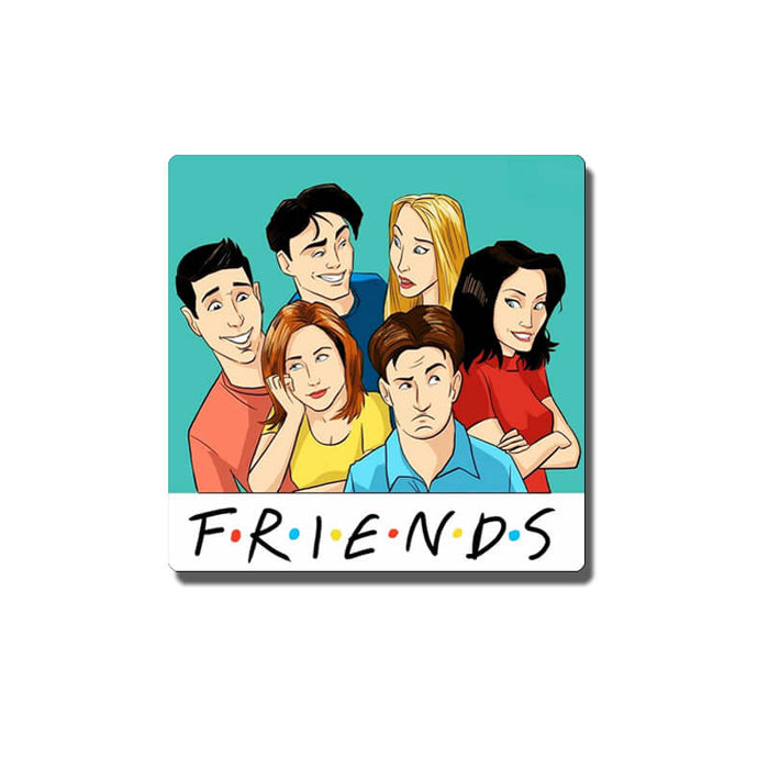 Friends Animated Cute Pin Badge - The Squeaky Store