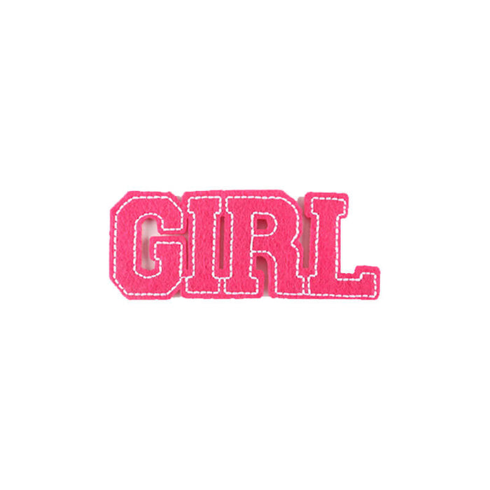 Girl Quote Iron On Patch - The Squeaky Store