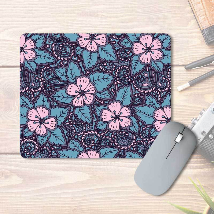 Beautiful Ornamental Apple Flowers Floral Pattern Printed Mouse Pad - The Squeaky Store