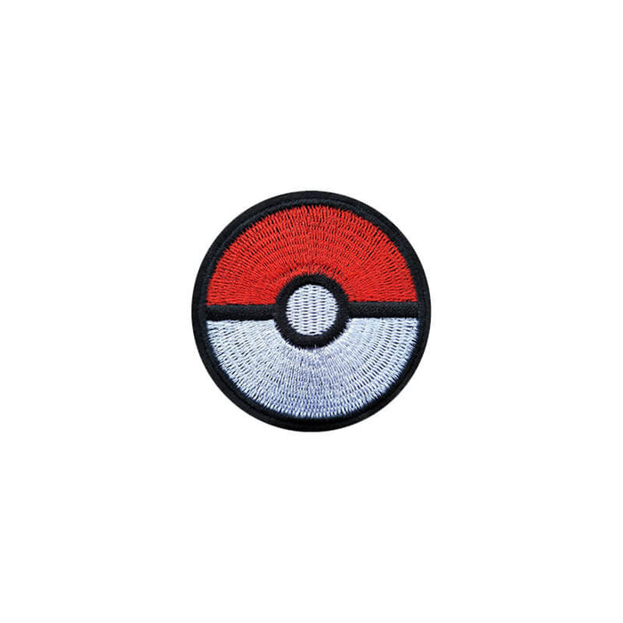 Pokemon Ball Iron On Patch - The Squeaky Store