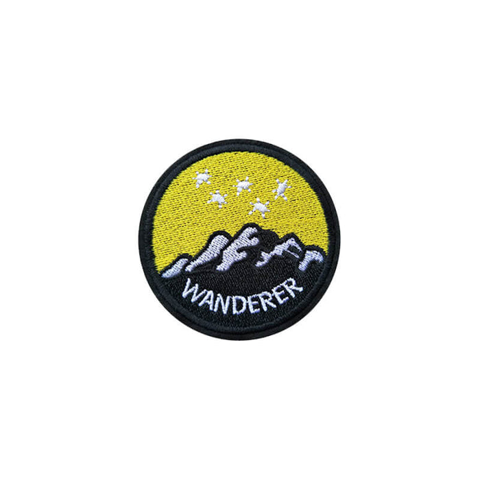 Wanderer Quote Iron On Patch-thesqueakystore.myshopify.com