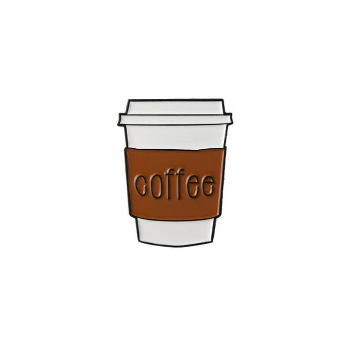 Coffee Lover Enamel Pin - The Squeaky Store
