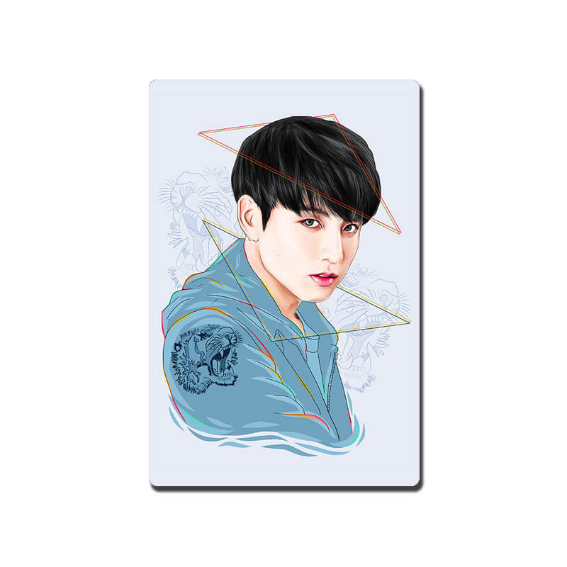 BTS Army Jungkook, Suga, J Hope, Kim Taehyung, Jin, Jimin, RM, BTS Band Singer, Music, K-pop, Korea Home Decor Designer Printed Fridge Magnet 14-thesqueakystore.myshopify.com