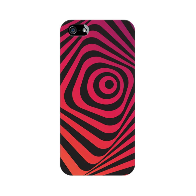 Optical Illusion Abstract Pattern Iphone 5 Cover - The Squeaky Store