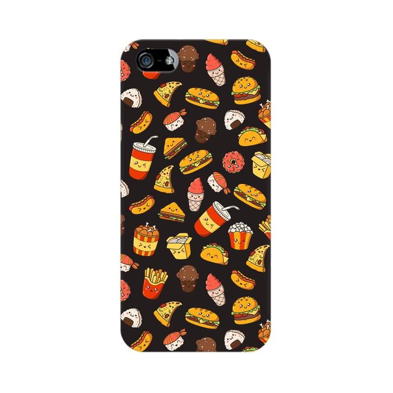 Foodie Pattern Abstract Iphone 5 Cover - The Squeaky Store