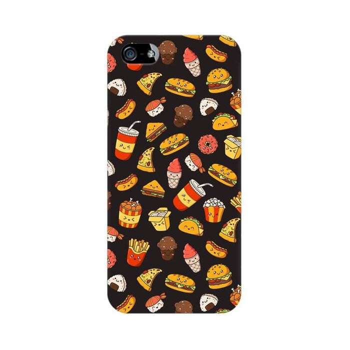 Foodie Pattern Abstract Iphone 5 Cover - The Squeaky Store