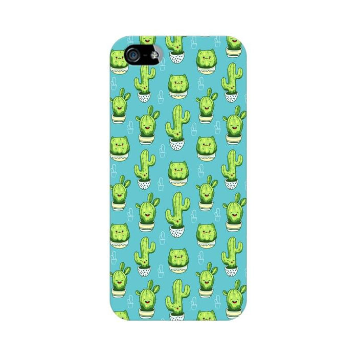 Kawaii Cactus Abstract Iphone 5 Cover - The Squeaky Store