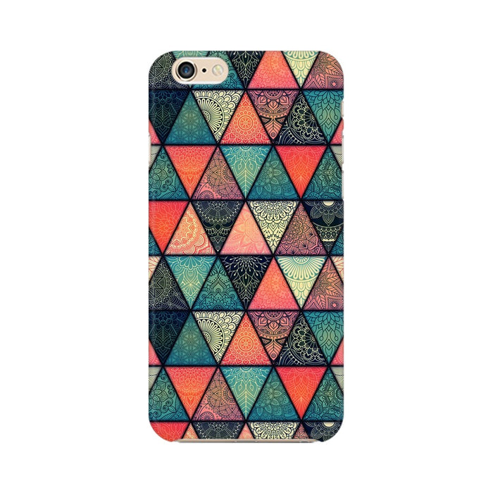 Triangular Colourful Pattern Iphone 6S Cover - The Squeaky Store