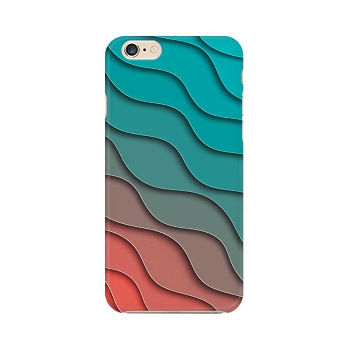 Colorful Wavy Pattern Trendy Unique Iphone 6 Cover - The Squeaky Store