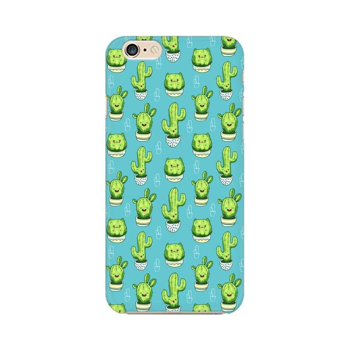 Kawaii Cactus Abstract Pattern Iphone 6 Cover - The Squeaky Store