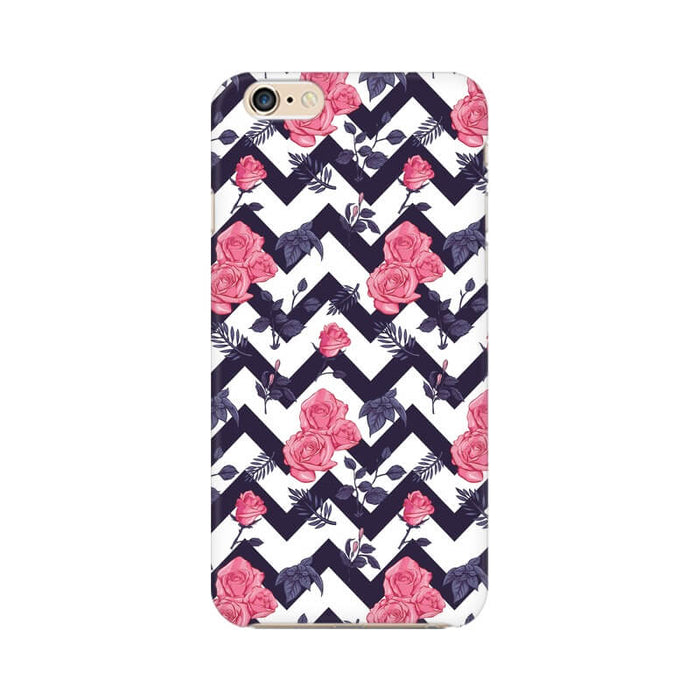 Zigzag Flower Abstract Pattern Iphone 6 Cover - The Squeaky Store