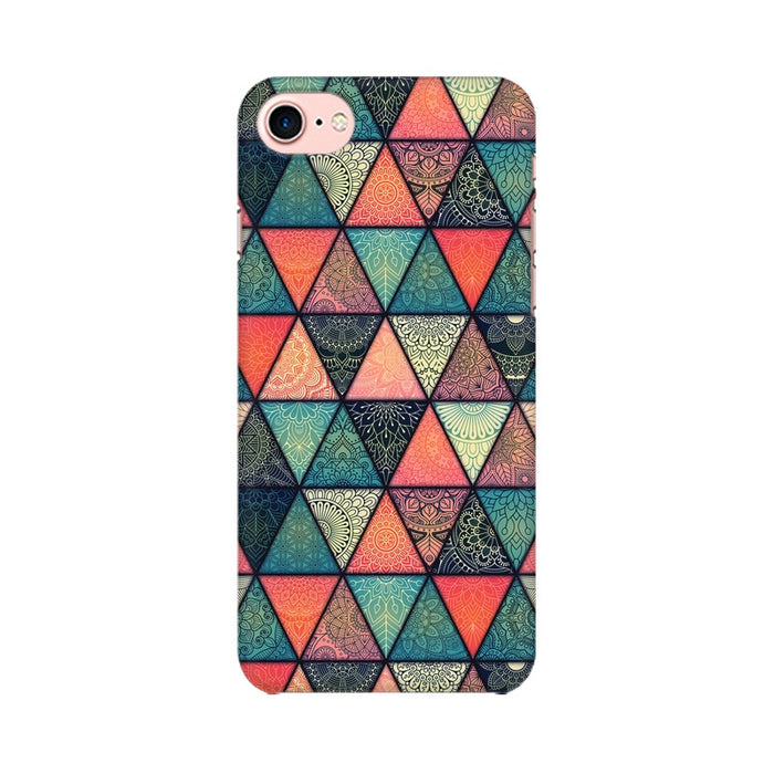 Triangular Colourful Pattern Iphone 8 Cover - The Squeaky Store