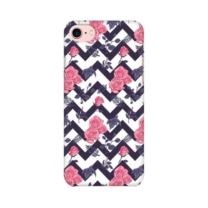Abstract Floral Pattern Iphone 8 Cover - The Squeaky Store