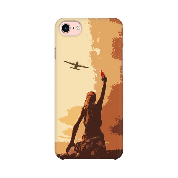 Pubg Girl with Flare Iphone 7 Cover - The Squeaky Store