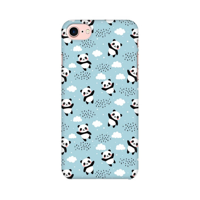 Cute Panda Abstract Pattern Iphone 7 Cover - The Squeaky Store