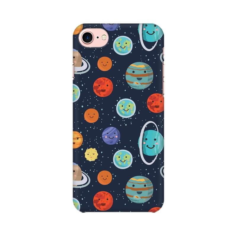Universe Planets Abstract Pattern Iphone 7 Cover - The Squeaky Store