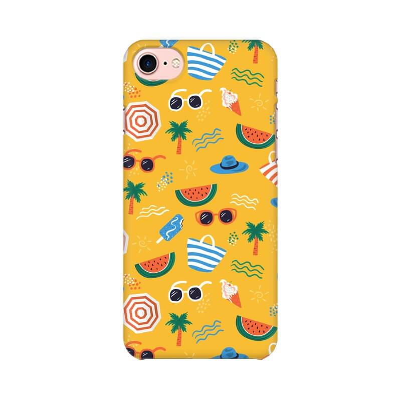Beach Lover Abstract Patttern Iphone 8 Cover - The Squeaky Store