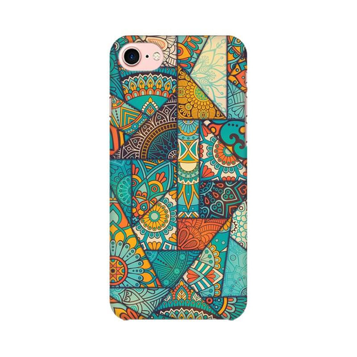 Abstract Geometric Pattern Iphone 8 Cover - The Squeaky Store