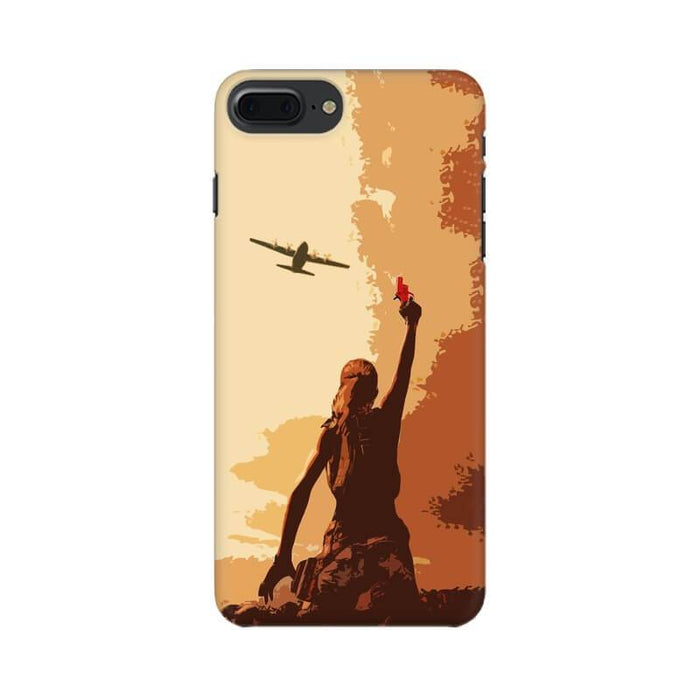 Pubg Girl Illustration Iphone 7 Plus Cover - The Squeaky Store
