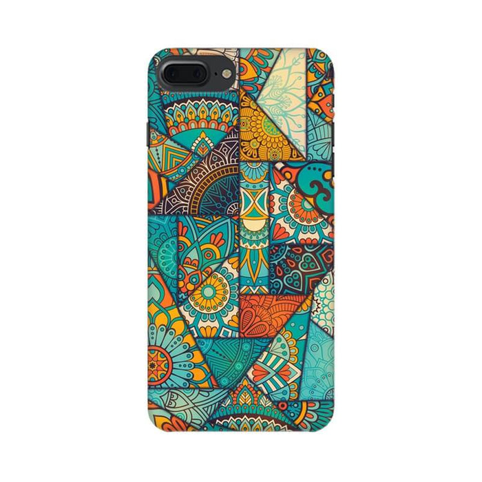 Abstract Geometric Pattern Iphone 8 Plus Cover - The Squeaky Store