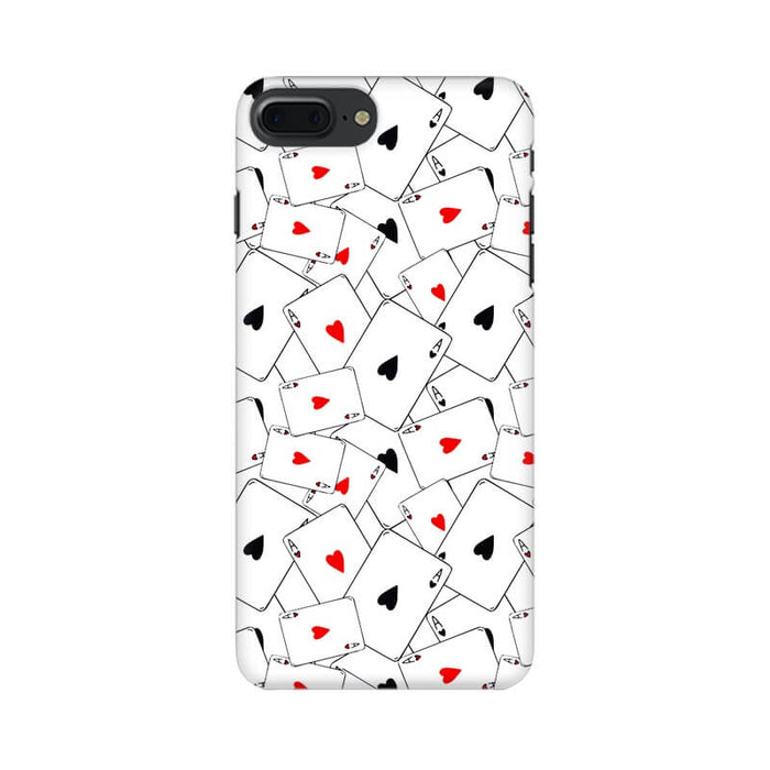Playing Cards Ace Pattern Trendy Designer Iphone 8 Plus Cover - The Squeaky Store