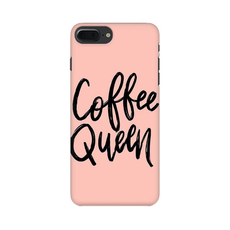 Coffee Queen Quote Trendy Designer Iphone 8 Plus Cover - The Squeaky Store