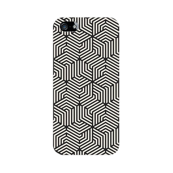 Abstract Optical Illusion iPhone 5 SE Cover - The Squeaky Store