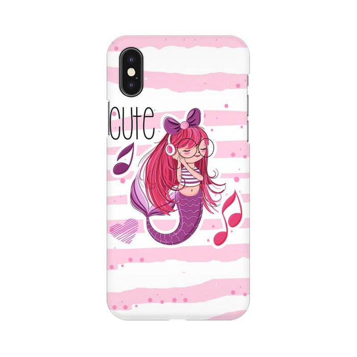 Cute Mermaid Illustration Pattern Designer Iphone  XR Cover - The Squeaky Store
