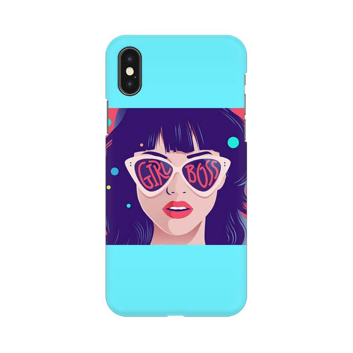 Cool Girl Boss Quote Pattern Designer Iphone XS Max Cover - The Squeaky Store