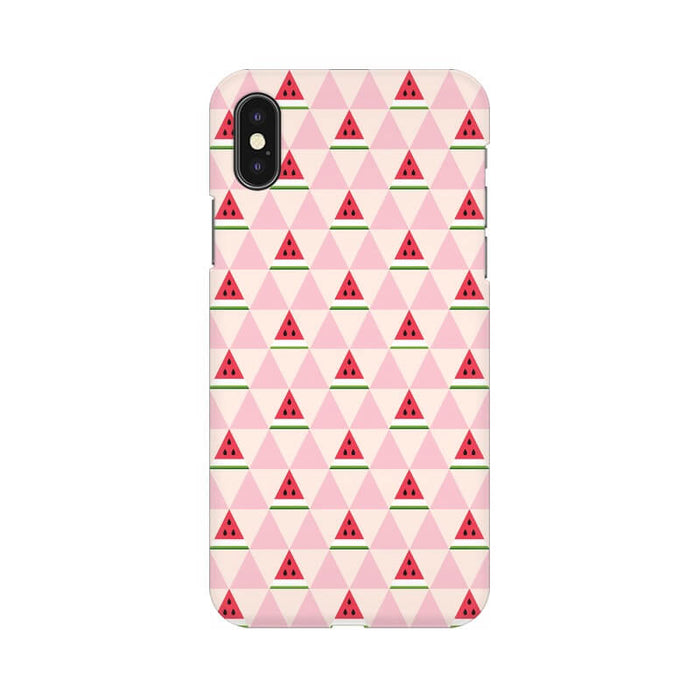 Cute Triangular Watermelon Designer Pattern Iphone XS Max Cover - The Squeaky Store