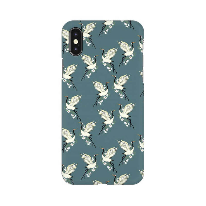 Flying Birds Designer Pattern Iphone XS Max Cover - The Squeaky Store
