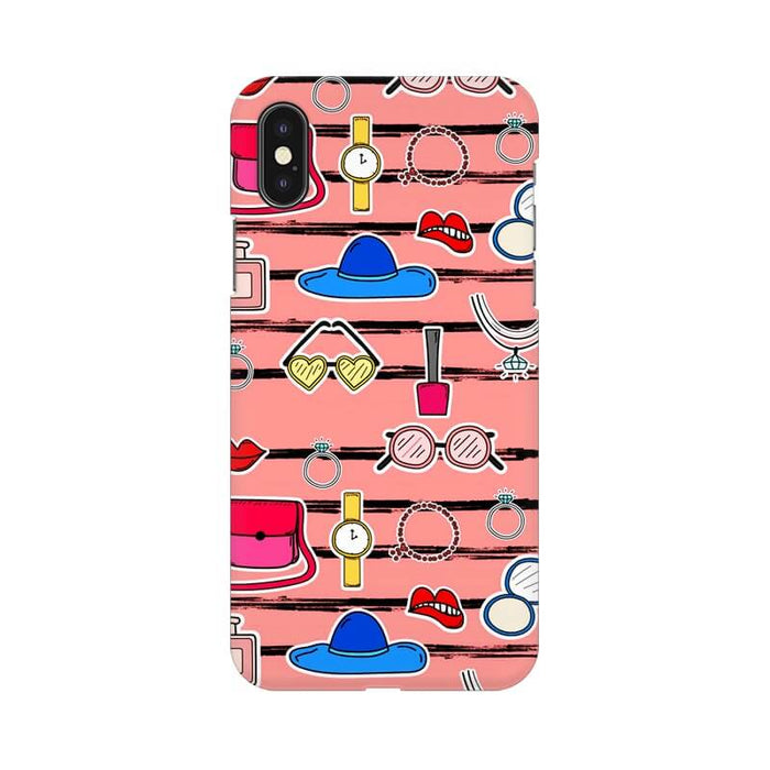 Fashion Girl Pattern Designer Iphone XS Max Cover - The Squeaky Store