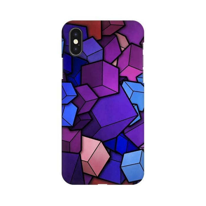 Cube Pattern Trendy Designer Iphone  XR Cover - The Squeaky Store
