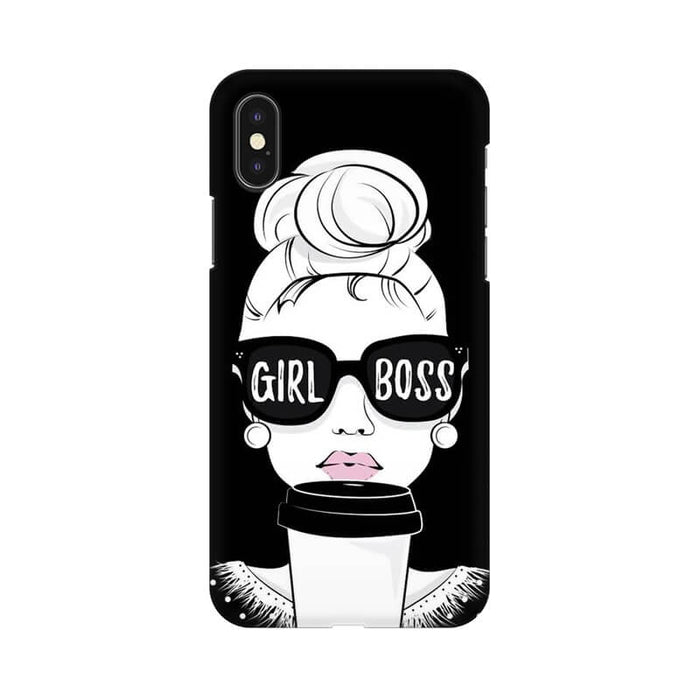 Girl Boss 1 Trendy Designer Iphone XS Max Cover - The Squeaky Store
