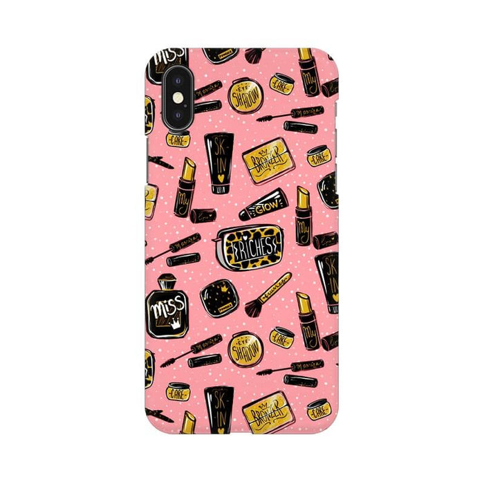 Girl Makeup Fashion Pattern Trendy Designer Iphone XS Max Cover - The Squeaky Store