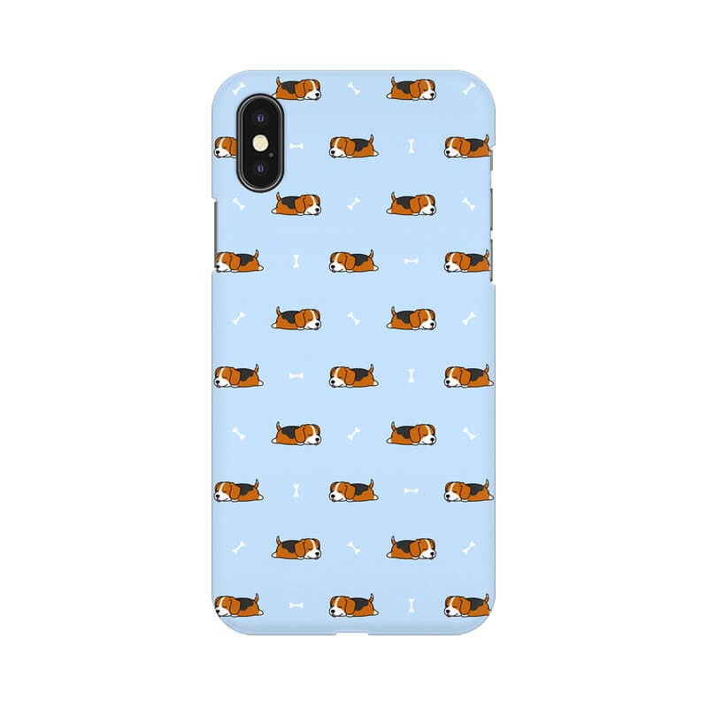 Cute Dog Pattern Trendy Designer Iphone X Cover - The Squeaky Store