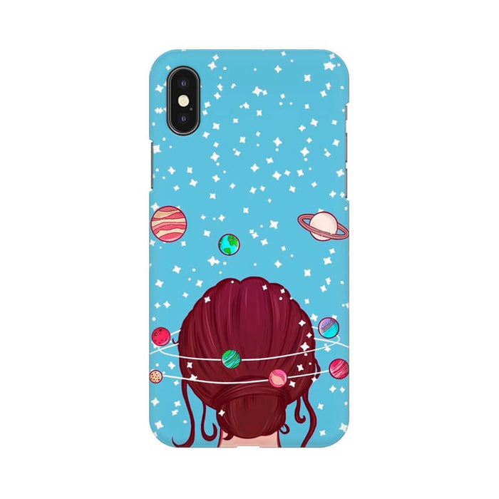 Girl Loving Planets 2 Trendy Designer Iphone X Cover - The Squeaky Store