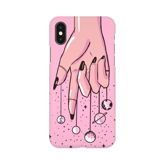 Girl Loving Planets 1 Trendy Designer Iphone XS Max Cover - The Squeaky Store