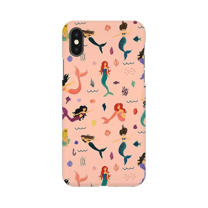 Cute Mermaid Pattern Trendy Designer Iphone  XR Cover - The Squeaky Store